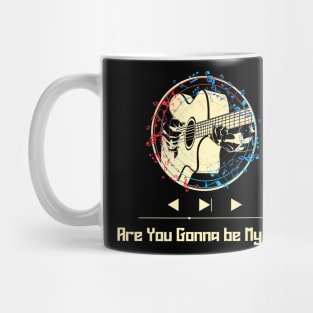 Are You Gonna be my girl on guitar Mug